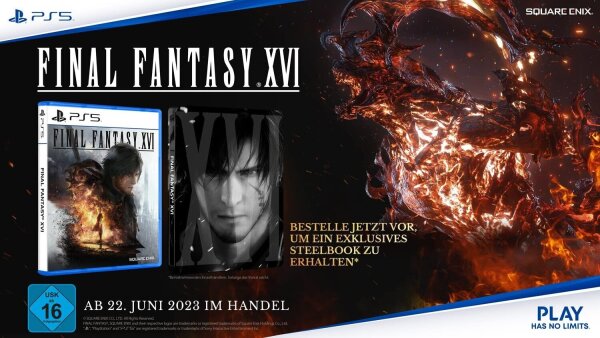 Final Fantasy XVI - Steelbook Edition [PlayStation 5) NEU & OVP
