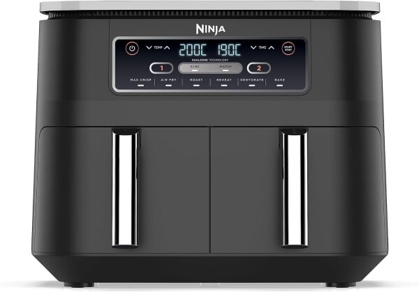 Ninja Foodi AF300EU Dual Zone Heißluftfritteuse Grau